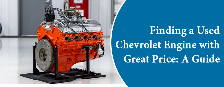 Used Chevrolet Engine