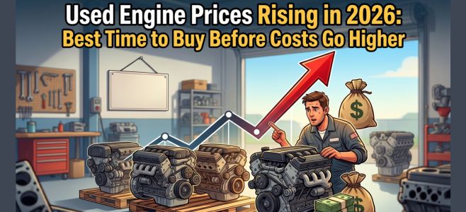Used Engine Prices Rising in 2026