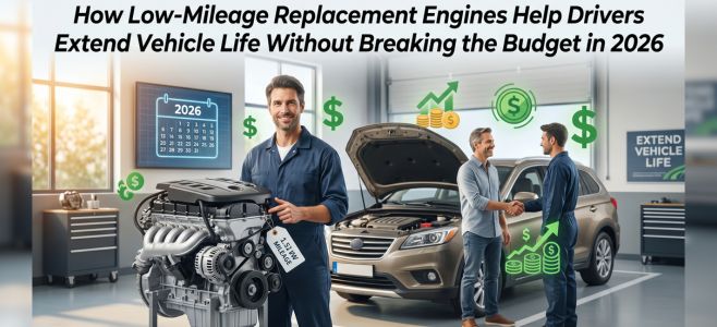 Low-Mileage Replacement Engines